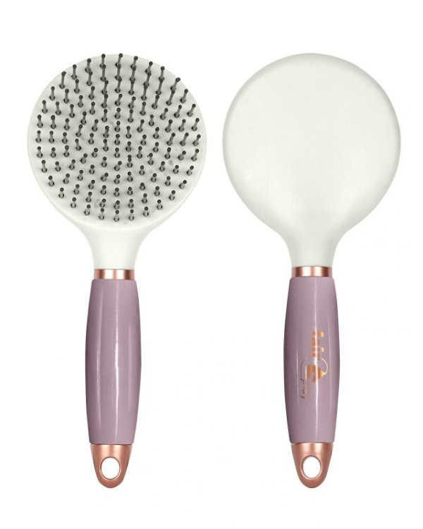 Szczotka z Miękką Silikonową Rączką do grzywy i ogona Fair Play
 EDEL  orchidea