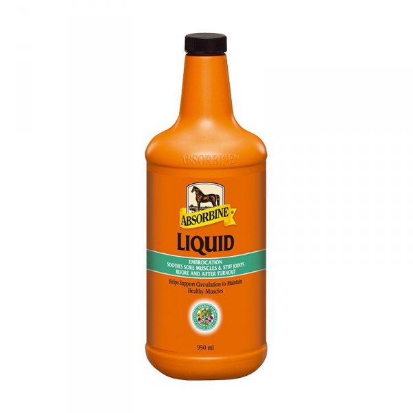 Absorbine Embrocation Liquid "VetLin" 950 ml – płyn do masażu mięśni i stawów koni