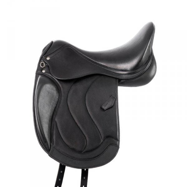 Siodło Ujeżdżeniowe Kavalkade XENIA z wymiennymi łękami - czarne