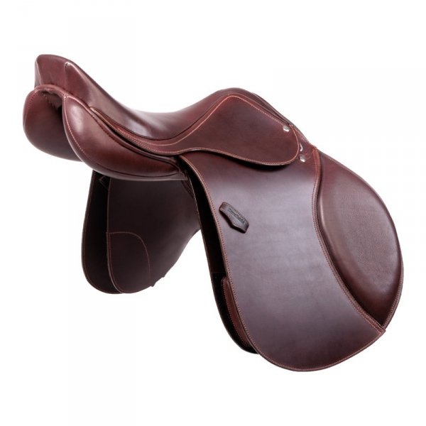 Siodło Skokowe Kavalkade CATO z wymiennymi łękami - brązowe