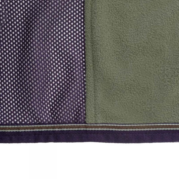 Derka przeciw Owadom &quot;Fly'n Fleece&quot; z polarową podszewką - zielono / granatowa