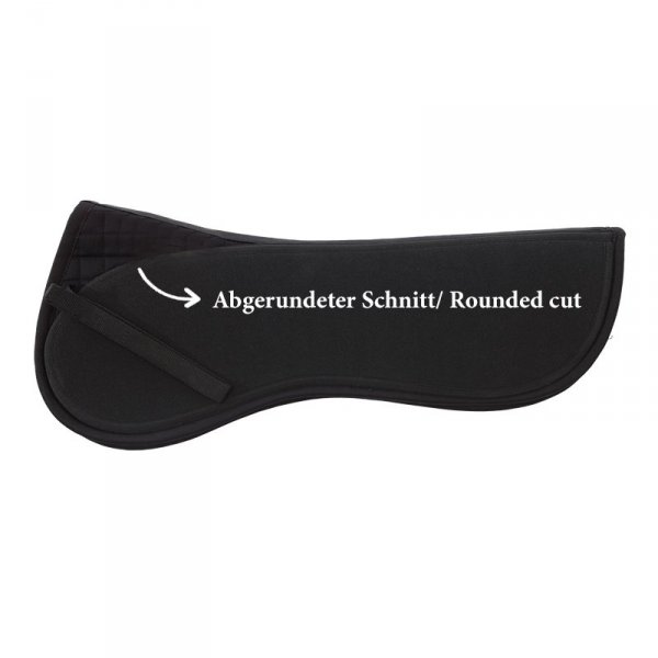 Podkładka pod siodło Kavalkade KavalTop Vario z kieszeniami – Round Cut