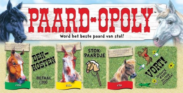 Gra planszowa Paard-opoly Horka.