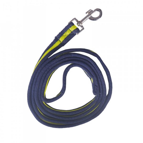 Smycz do aportu Horka Halstertouw Two Tone niebieska