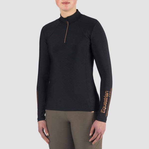 Koszulka treningowa Horka Luxury EP czarno-różowa