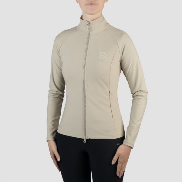 Bluza Jeździecka Damska Treningowa HORKA Excellence - ecru