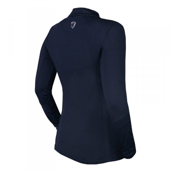Koszulka jeździecka Horka Basis Shirt Platinum niebieska