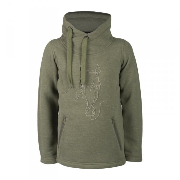 Bluza Młodzieżowa Horka Cozy - oliwkowa