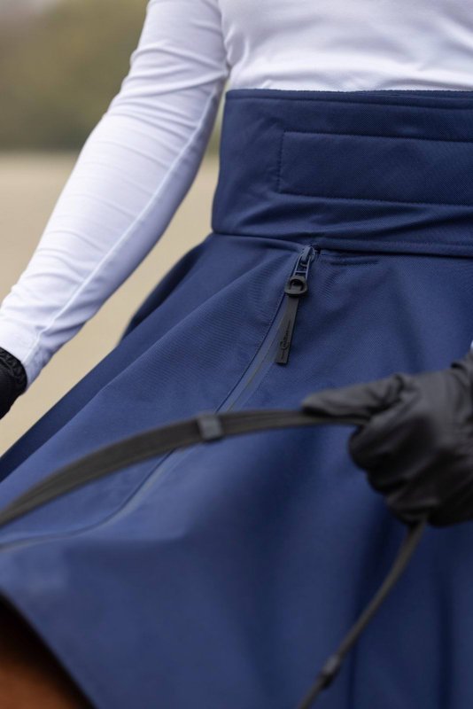 Termiczna spódnica jeździecka, granatowy, roz. 34-38, Covalliero