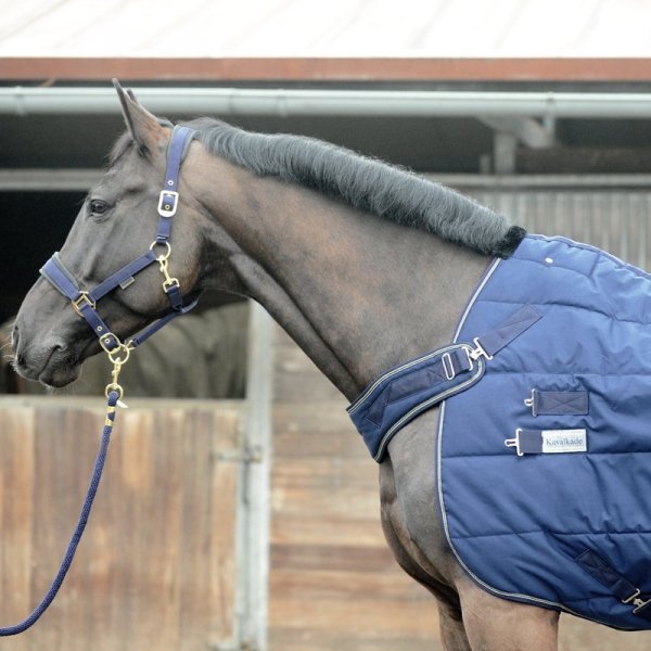 Derka Kavalkade Halifax 2w1 – stajenna i do karuzeli, oddychająca - 400g - granatowa