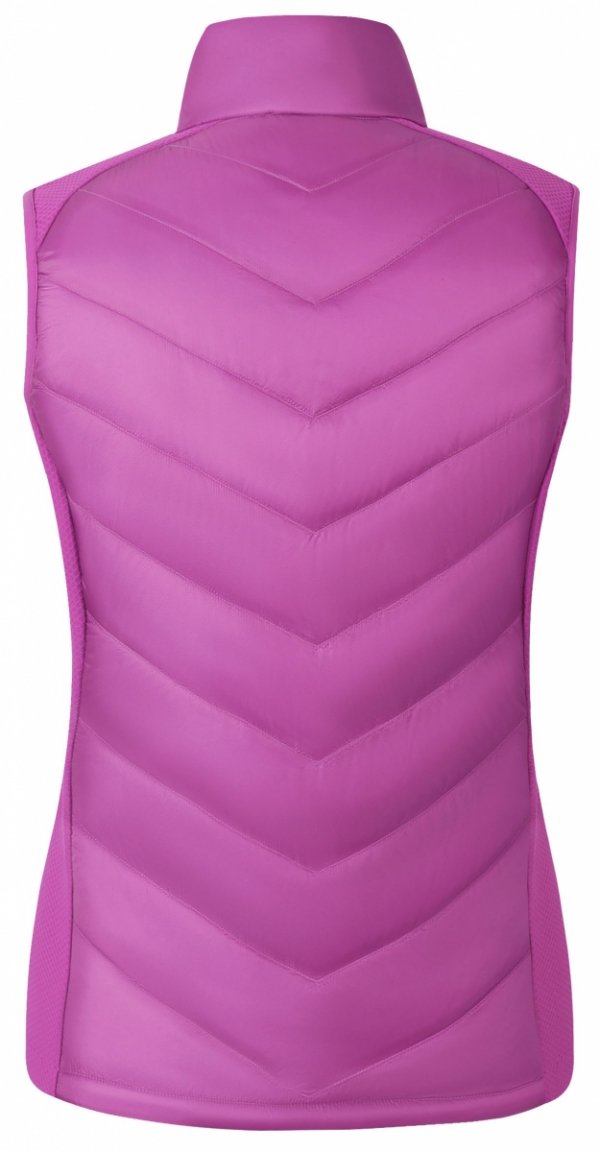 Kamizelka hybrydowa Combi waistcoat Covalliero SS2026 - light berry