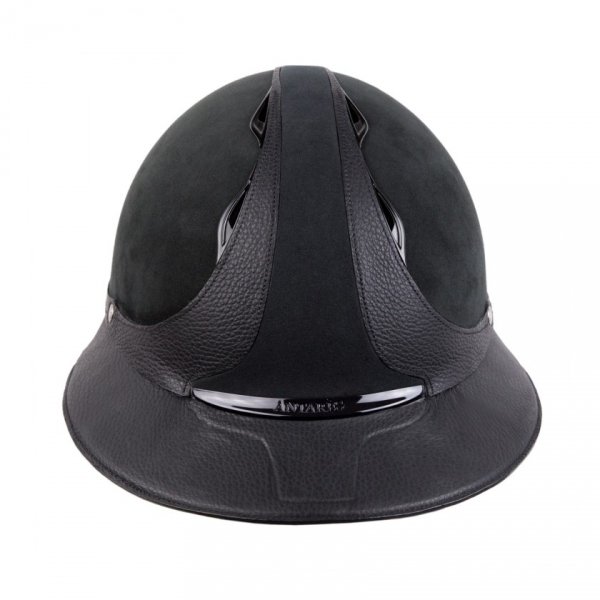 Kask Antares Classic Eclipse - szeroki daszek - Czarny
