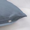 Poszewka na poduszkę 50x60 - 100% bawełna satynowa DARYMEX, zapięcie na zamek wz. niebieski 009