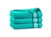 Ręcznik z bawełny egipskiej RONDO 2 50x90 wz. turkus