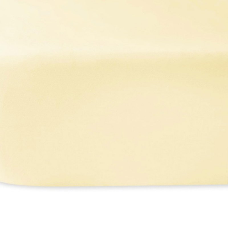 Prześcieradło satynowe bez gumki 220x200 krem 155