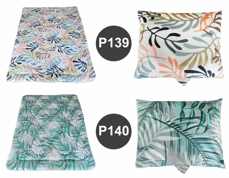 Kołdra poliestrowa LETNIA 140x200 + 1 poduszka 70x80 ProduktPolski