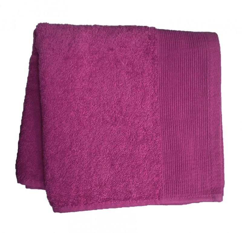 Ręcznik jednobarwny AQUA rozmiar 70x140 fioletowy