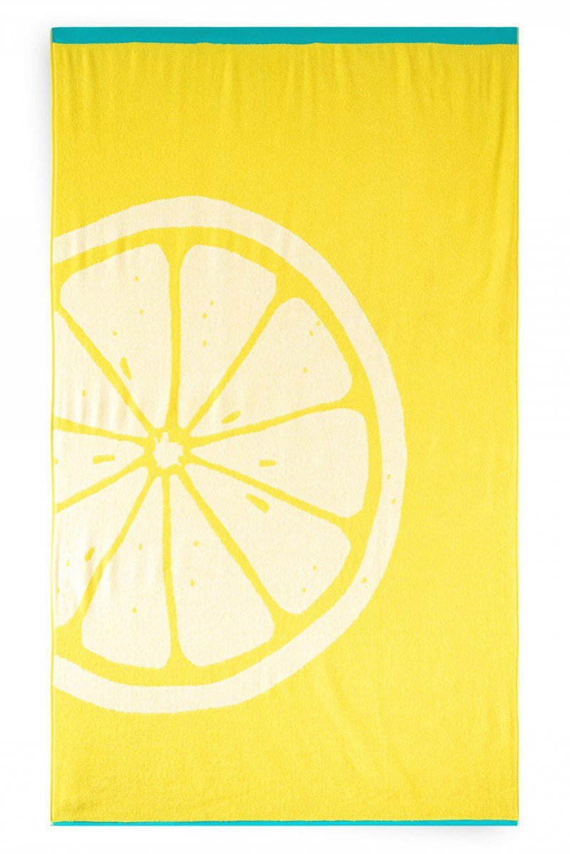 Ręcznik CITRON żółty - rozmiar 100x160