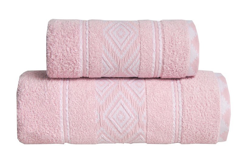 Ręcznik AZTEKA 70x130 kolor różany