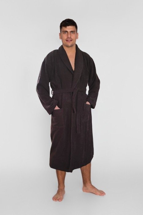 Szlafrok Classic Unisex Brązowy XXL 350 g/m2 