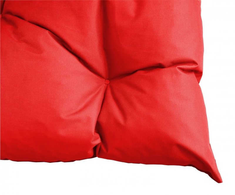 Poduszka ogrodowa na paletę huśtawkę 120x60 wz. Czerwony