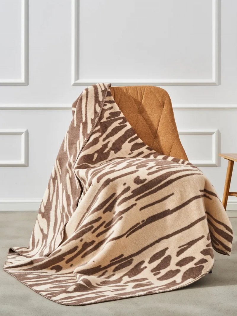 Koc Bawełniany 150x200 wz. 2141-1 Żyrafa