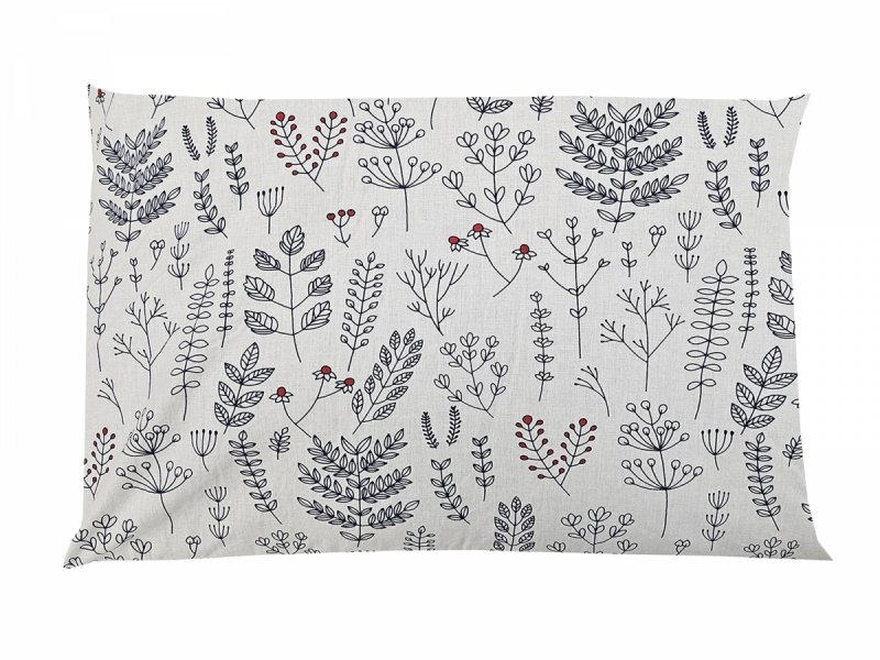 Poduszka z łuską gryki 40x60 wz. 3 roślinki