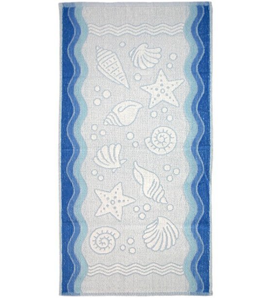 Ręcznik FLORA OCEAN 40x60 kolor niebieski
