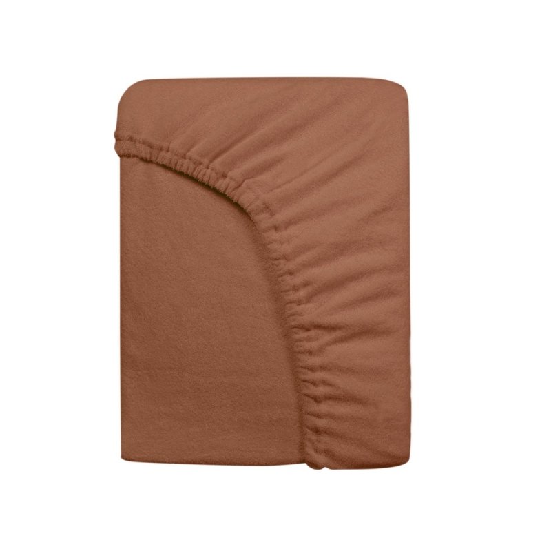 Grube Prześcieradło FROTTE 120x200 na gumkę wz. 030 czekoladowy