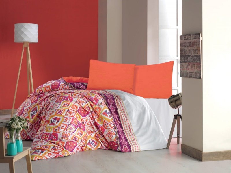 Pościel bawełniana DARYMEX kolekcja Exclusive Cottonlove 160x200 + 2x70x80 wz. La Bamba