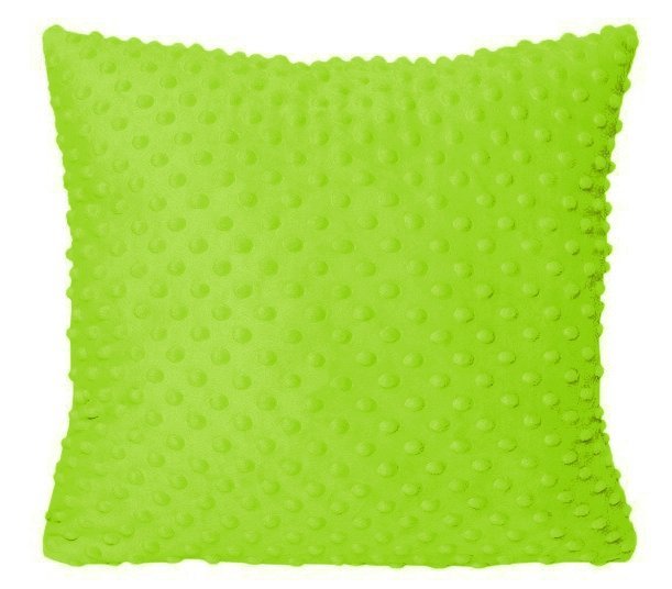 Poszewka MINKY rozmiar 40x40 wz. 16 limonka