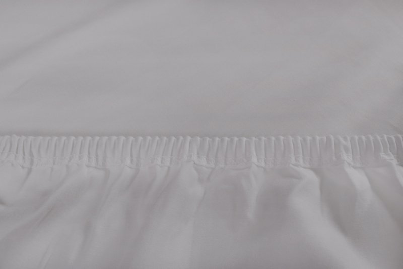 Prześcieradło PREMIUM jersey z lycrą na wysoki materac 90x200 z gumką wz. 42B szary