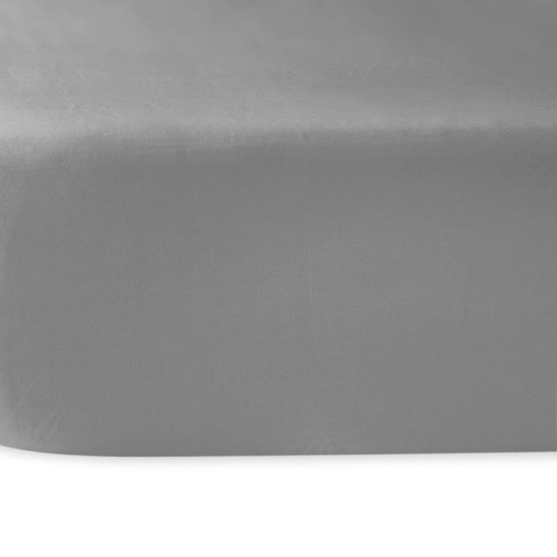 Prześcieradło satynowe bez gumki 220x200 popiel 024