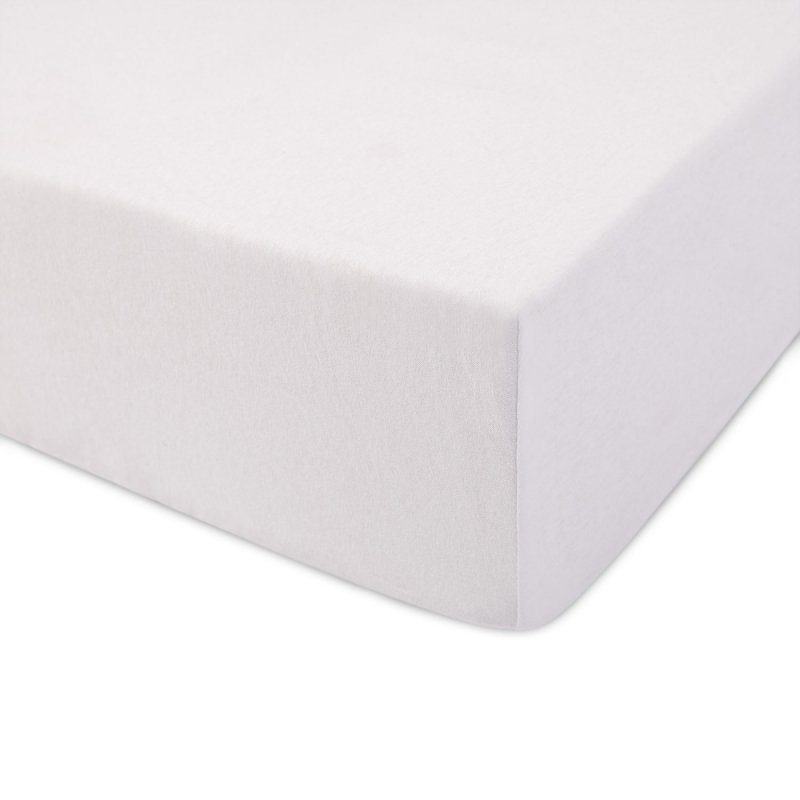 Prześcieradło Jersey PREMIUM na wysoki materac 120x200 na gumkę wz. 001 biały