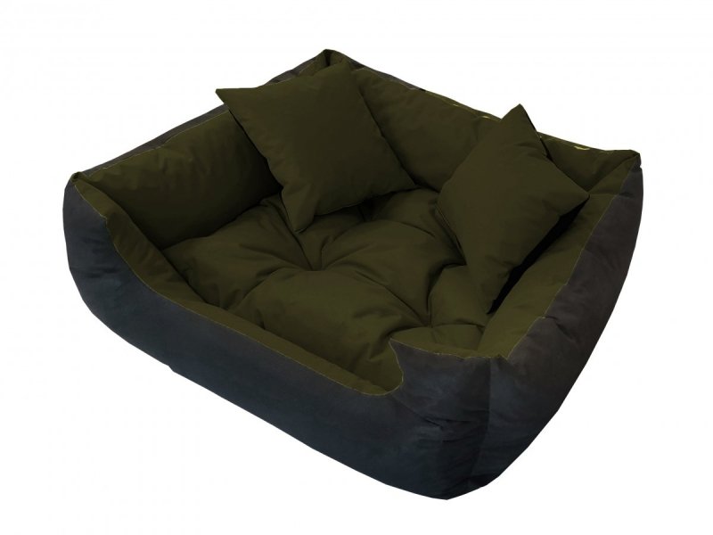 Legowisko dla psa typu kojec 75x65 cm wz. khaki