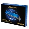 ADATA DYSK SSD LEGEND 710 512GB M.2 2280 PCIe x4 Gen3 NVMe