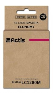 Tusz ACTIS KB-1280M (zamiennik Brother LC1280M; Standard; 19 ml; czerwony)