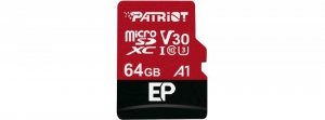 Karta Patriot Memory EP Pro PEF64GEP31MCX (64GB; Class 10, Class U3)