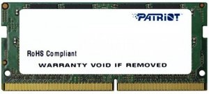 Pamięć Patriot Memory Signature PSD48G240081S (DDR4 SO-DIMM; 1 x 8 GB; 2400 MHz; CL17)