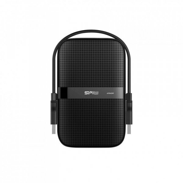Dysk zewnętrzny HDD Silicon Power Armor A60 (5TB; 2.5&quot;; USB 3.2; 5400 obr/min; Black; SP050TBPHDA60S3A)