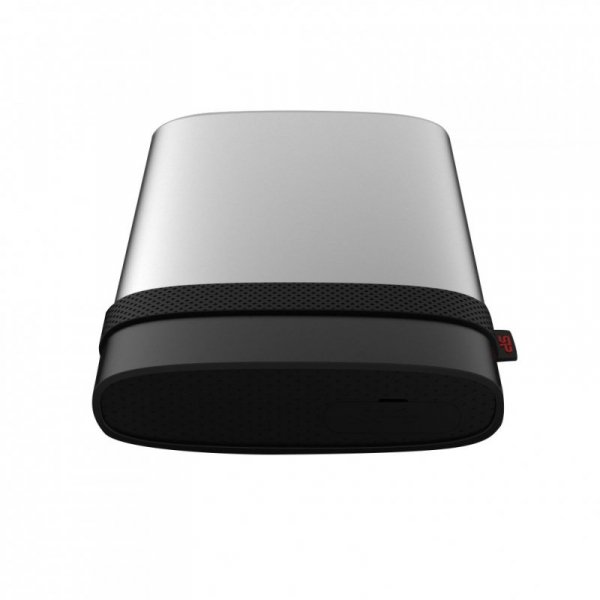Dysk zewnętrzny HDD Silicon Power Armor A85 (4TB; 2,5&quot;; USB 3.2; IP68; Srebrny ALU; SP040TBPHDA85S3S)