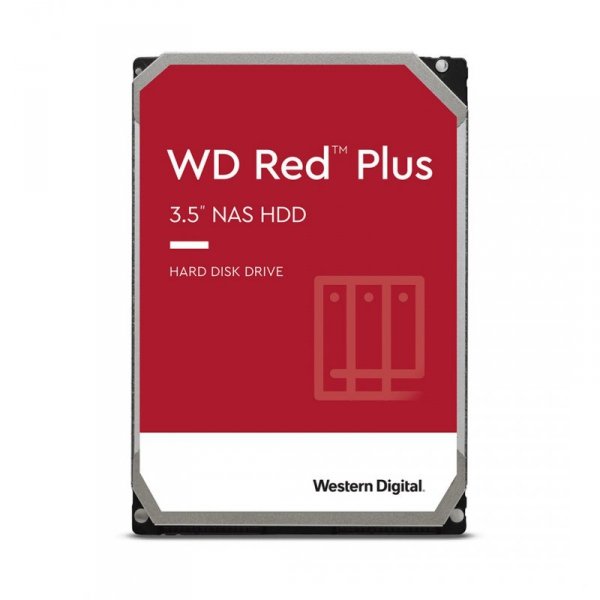 Dysk HDD WD Red Plus WD140EFGX (14 TB ; 3.5&quot;; 512 MB; 7200 obr/min)
