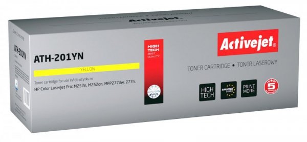 Toner Activejet ATH-201YN (zamiennik HP 201A CF402A; Supreme; 1400 stron; żółty)