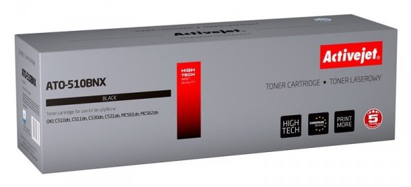 Toner Activejet ATO-510BNX (zamiennik OKI 44973508; Supreme; 7000 stron; czarny)