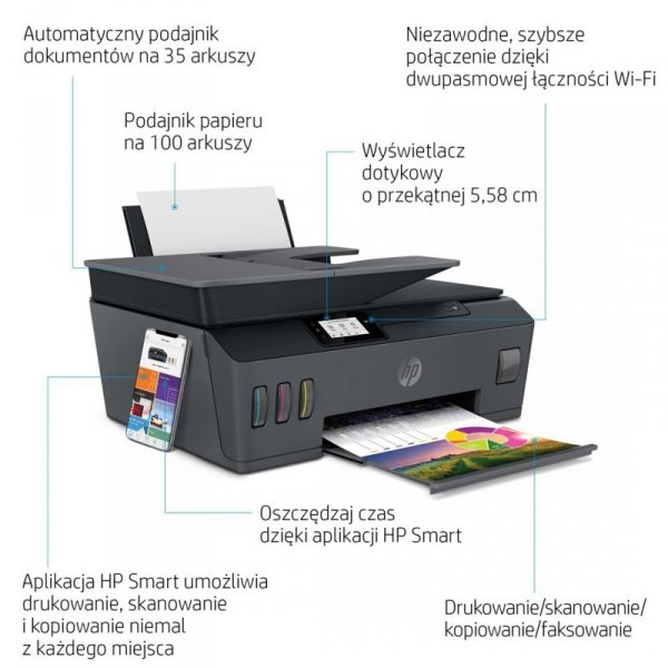 Urządzenie wielofunkcyjne HP Smart Tank 615 Y0F71A