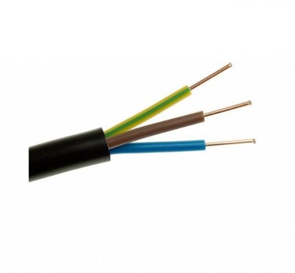 Kabel energetyczny przewód ziemny YKY 3x2,5 żo 0,6/1kV na metry