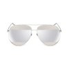 OKULARY LUSTRZANE AVIATORY - SREBRNE OK88WZ3