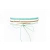 NASZYJNIK CHOKER PASTEL - NIEBIESKI N524N