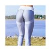 Sportowe Legginsy Fitness Trening Szare S LEG21S