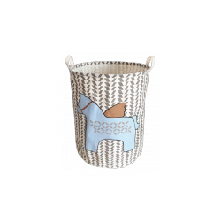Pojemnik na zabawki kosz, worek na pranie PEGAZ 35x45 cm OR2WZ19